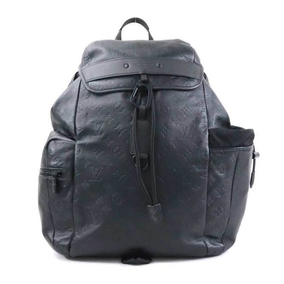 Auth LOUIS VUITTON Monogram Shadow Discovery Backpack Black M43680 - 90041g - Picture 1 of 14